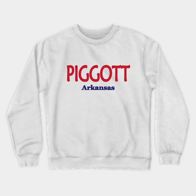 Piggott, Arkansas Crewneck Sweatshirt by PSCSCo